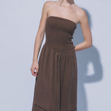Kendall Strapless Knit Midi Dress