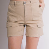 Wren High-Rise Utility Cargo Shorts