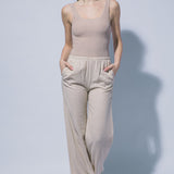 Chloe Textured Wide Leg Trousers
