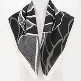 Multi Print Artistic Geometric Bandana Scarf Accessory