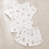 Dolly Relaxed Fit Western Print Tee