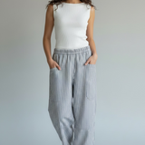 Ella Stripe Barrel Pants