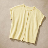 Sunni Sleeveless Knit Cardigan Vest