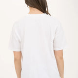 Good Vibes Embroidered Cotton T-Shirt