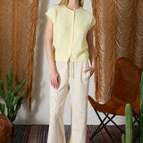 Sunni Sleeveless Knit Cardigan Vest