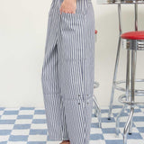 Ella Stripe Barrel Pants