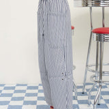 Ella Stripe Barrel Pants
