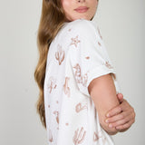 Dolly Relaxed Fit Western Print Tee