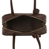 Cherry Charm Faux Leather Shoulder Bag
