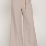 Victoria Straight Leg Chain Belt Pants
