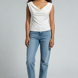 Sarah Draped Cowl Neck Top