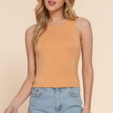 Peachy Double Layer Knit Tank