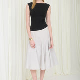 Dori Asymmetrical Sweater Knit Top